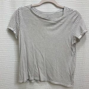 American Eagle Cropped Stripped Top